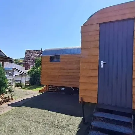 Tiny House Auf Der Kingswood Ranch 캠프장 Cornberg
